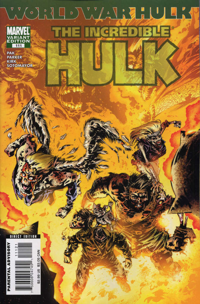 The Incredible Hulk (2nd Series) #111 Variation A