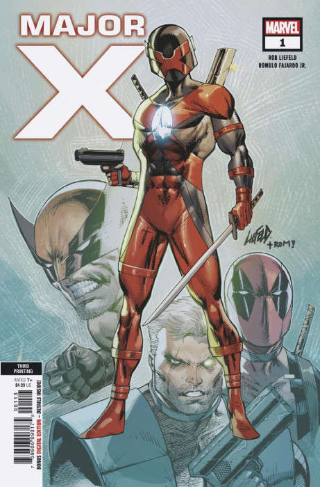 Major X #1  - 3rd printing