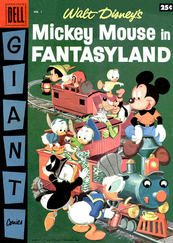 Mickey Mouse in Fantasyland