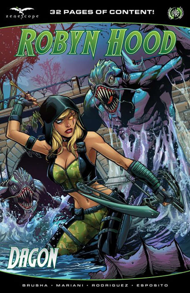 Robyn Hood: Dagon #1 Variation B