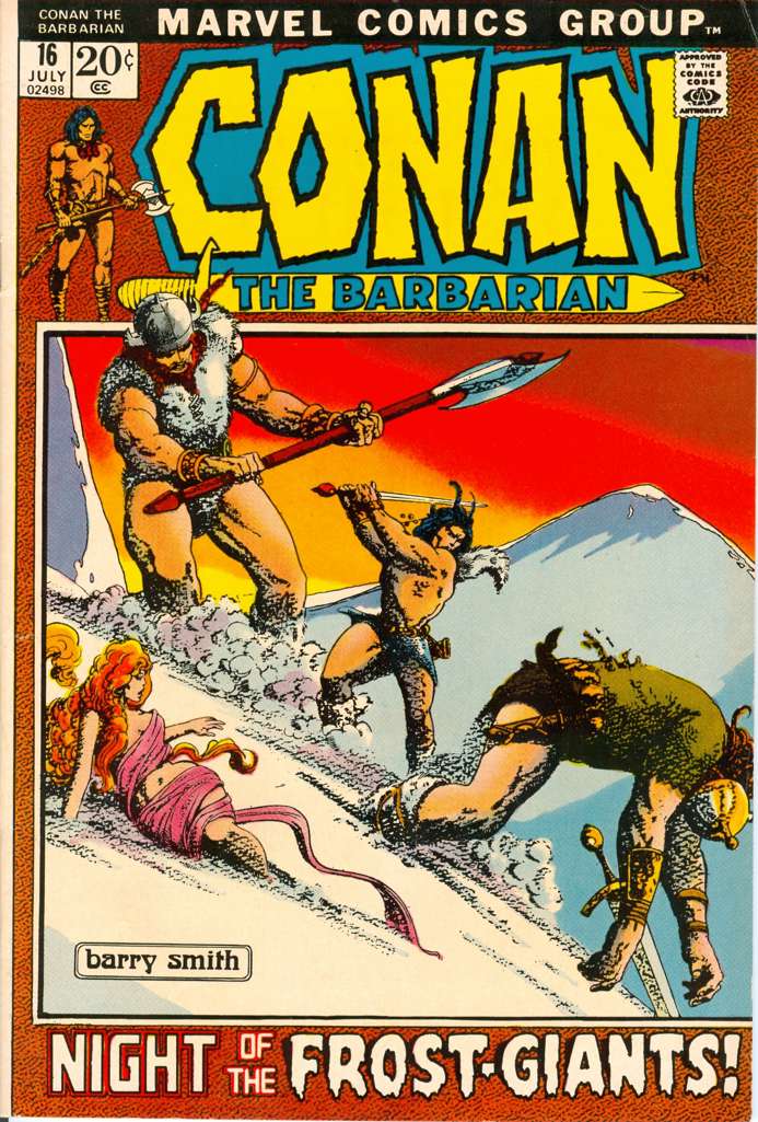 Conan the Barbarian #16