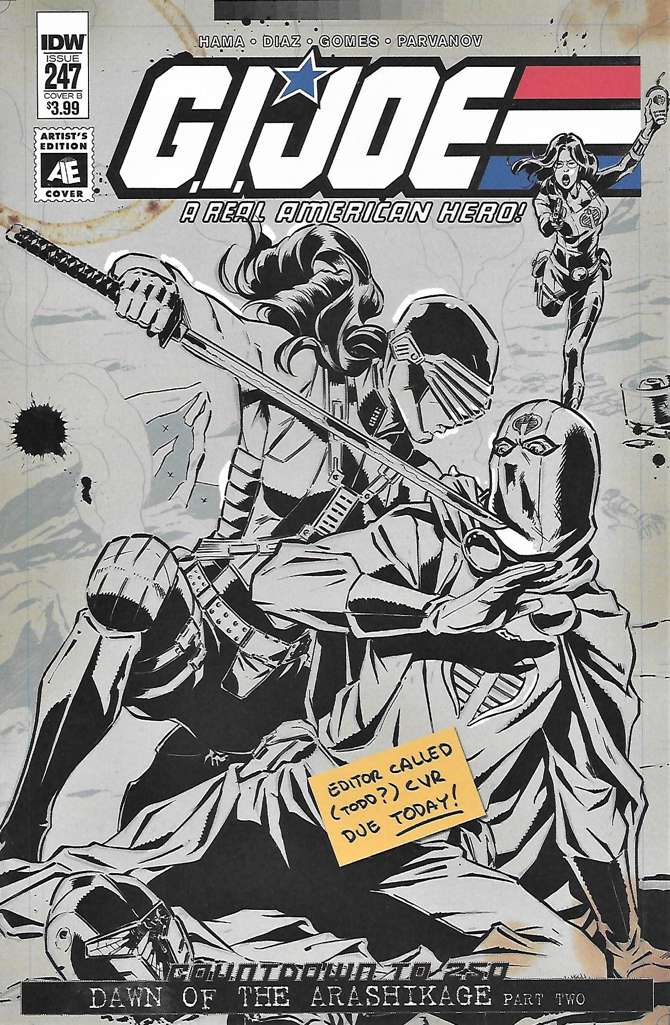 G.I. Joe, a Real American Hero #247 Variation B