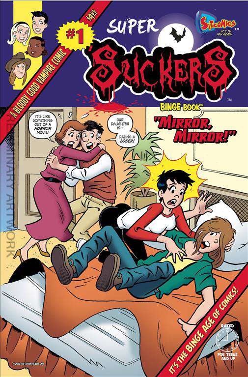 Sitcomics Presents Super Suckers Binge Book