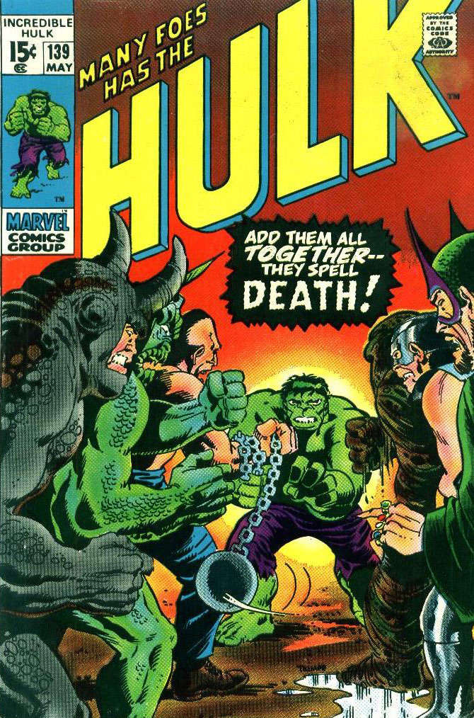 The Incredible Hulk #139