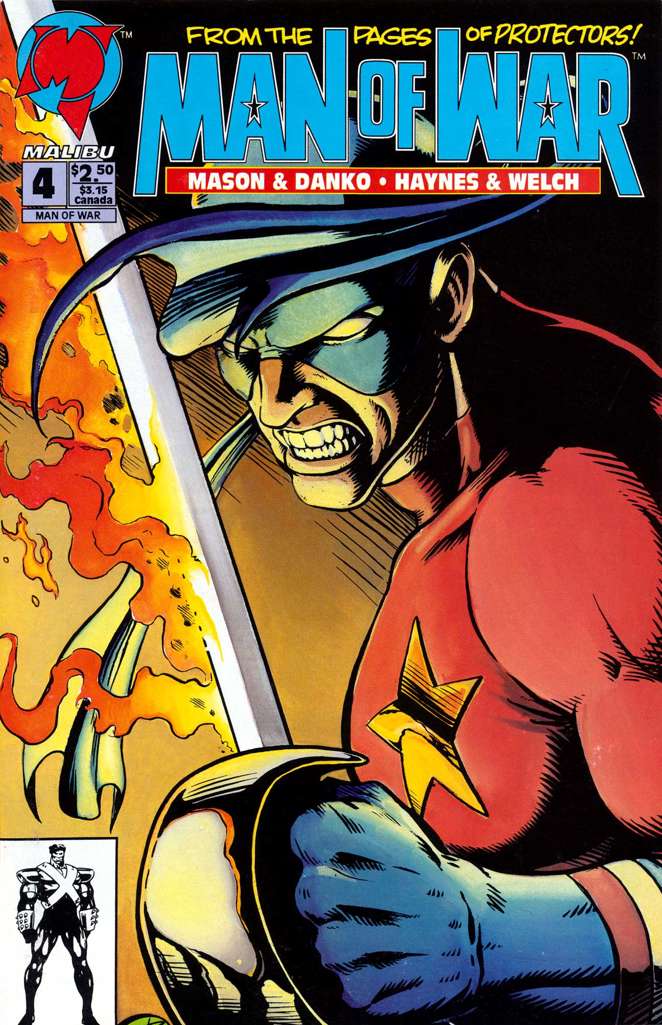 Man of War (Malibu) #4