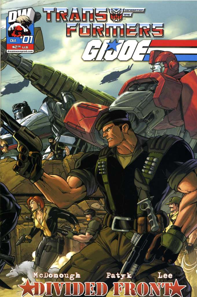 Transformers/GI Joe: Divided Front #1 Variation B