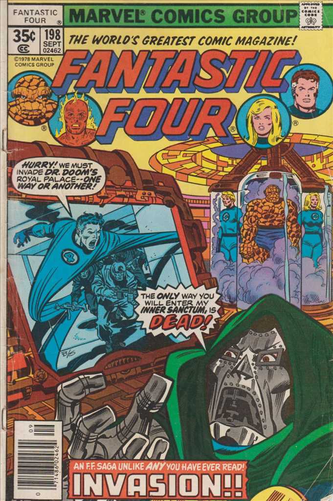 Fantastic Four (Vol. 1) #198 Newsstand Edition
