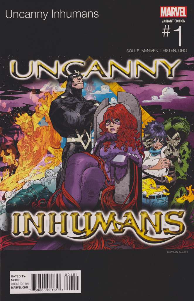 The Uncanny Inhumans (2nd Series) #1 Variation F