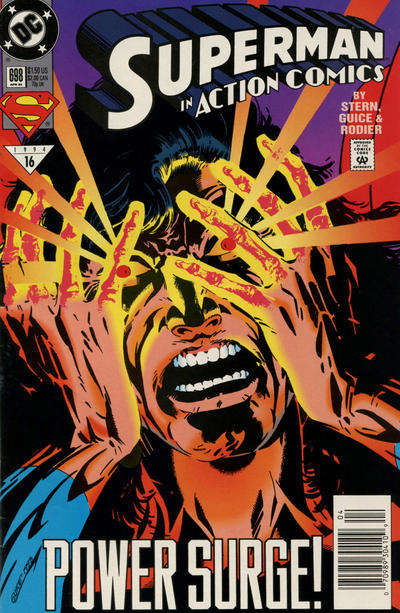 Action Comics #698 Newsstand Edition
