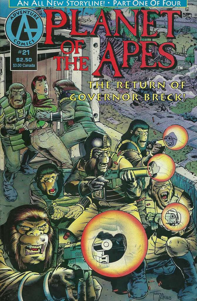 Planet of the Apes (2nd Series) #21