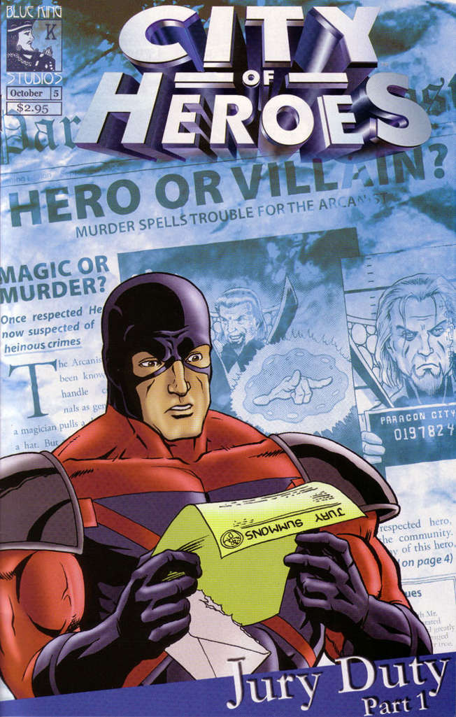 City of Heroes (Blue King) #5