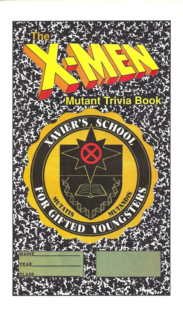 The X-Men Mutant Trivia Book