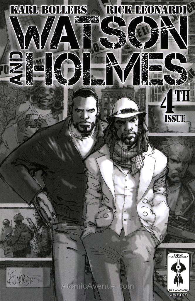 Watson and Holmes #4 Variation B