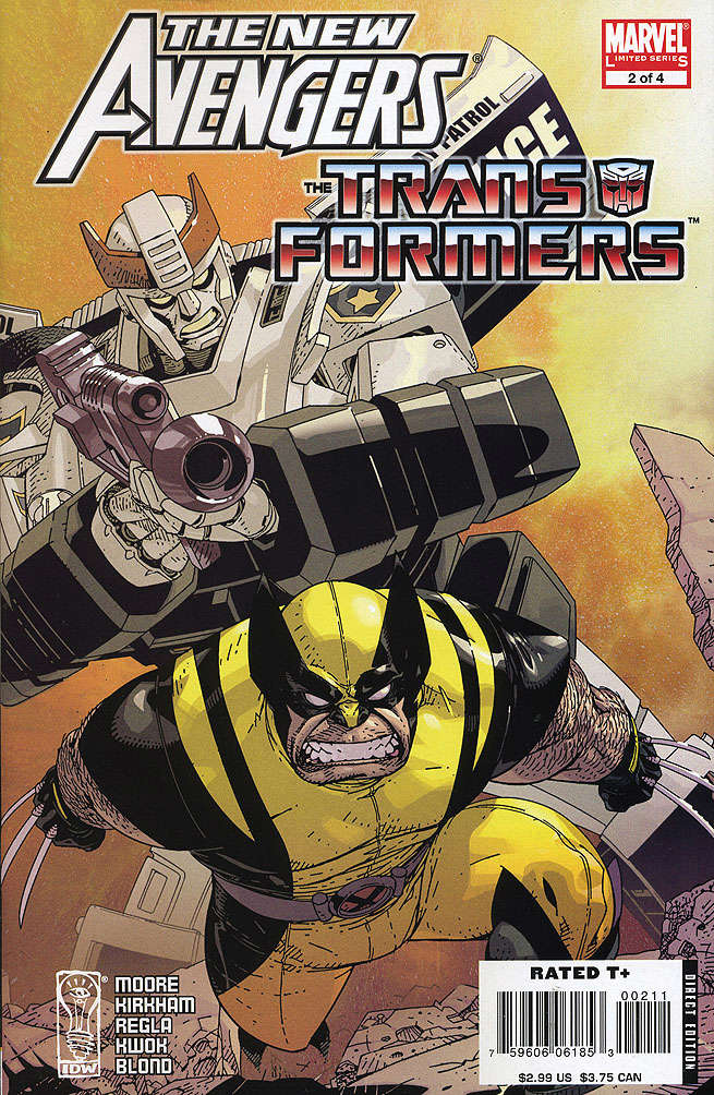 New Avengers/Transformers #2