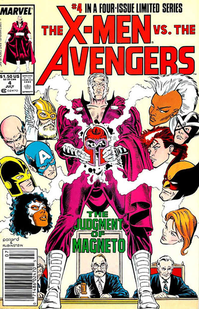 X-Men Vs. The Avengers #4 Newsstand Edition