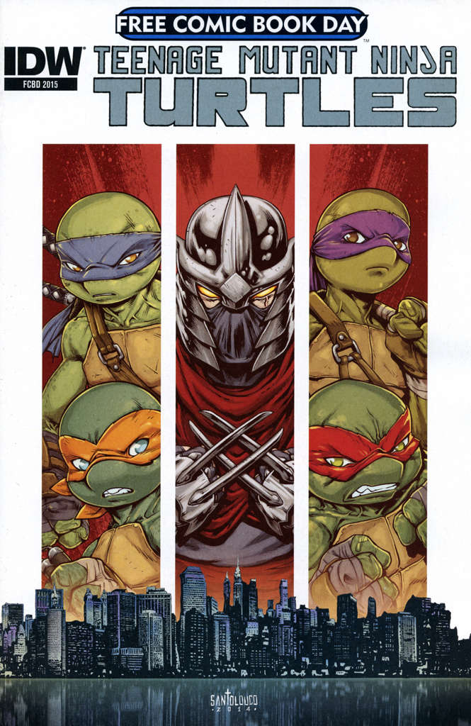 Teenage Mutant Ninja Turtles (5th Series) Free Comic Book Day #2015