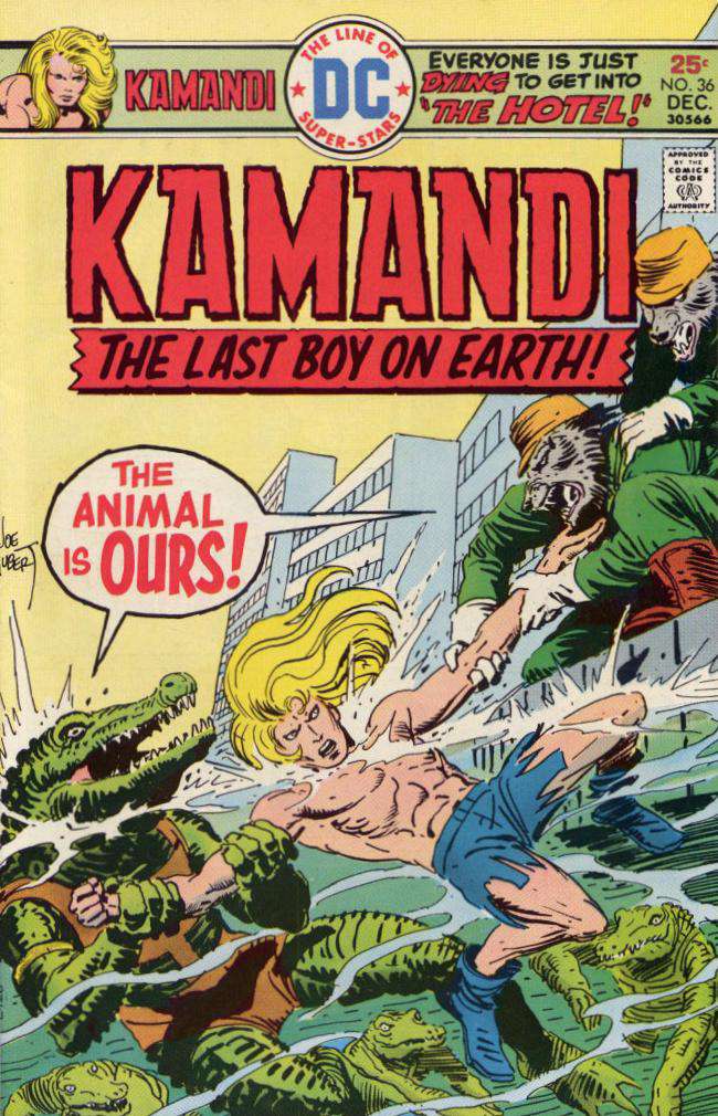 Kamandi, the Last Boy on Earth #36