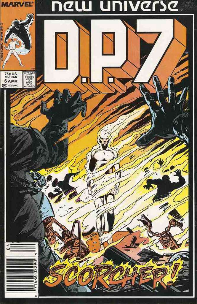D.P.7 #6 Newsstand Edition