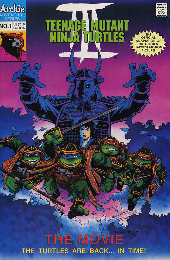 Teenage Mutant Ninja Turtles III The Movie: The Turtles are Back…In Time