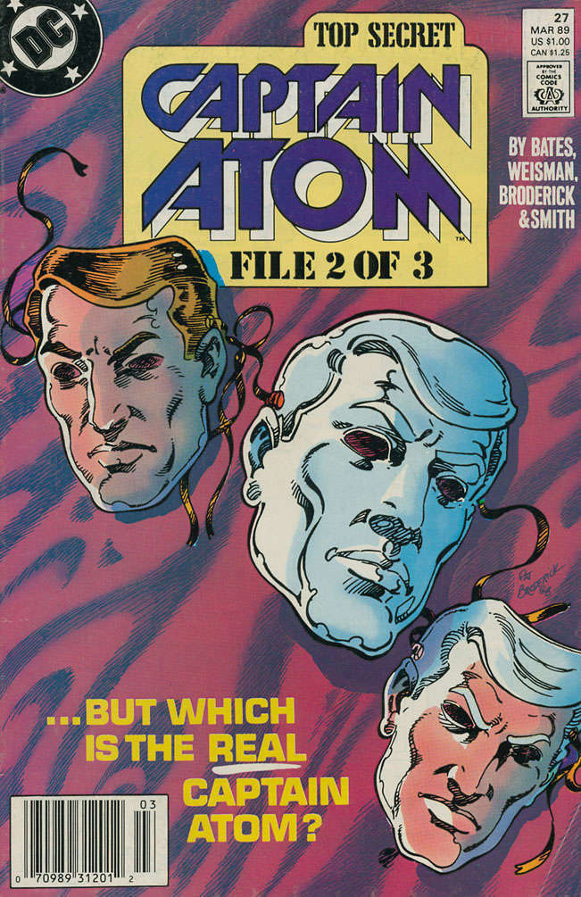 Captain Atom (DC) #27 Newsstand Edition