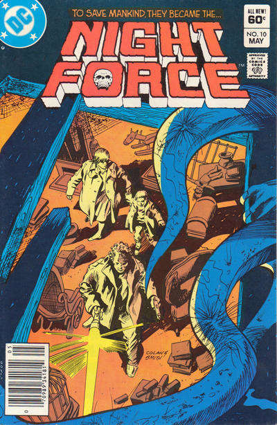 Night Force #10 Newsstand Edition