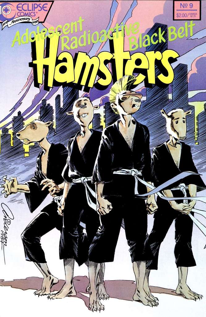 The Adolescent Radioactive Black Belt Hamsters #9