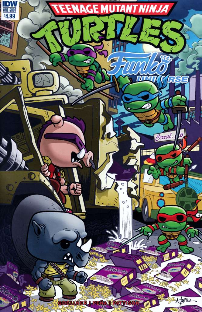 Teenage Mutant Ninja Turtles Funko Universe One-Shot