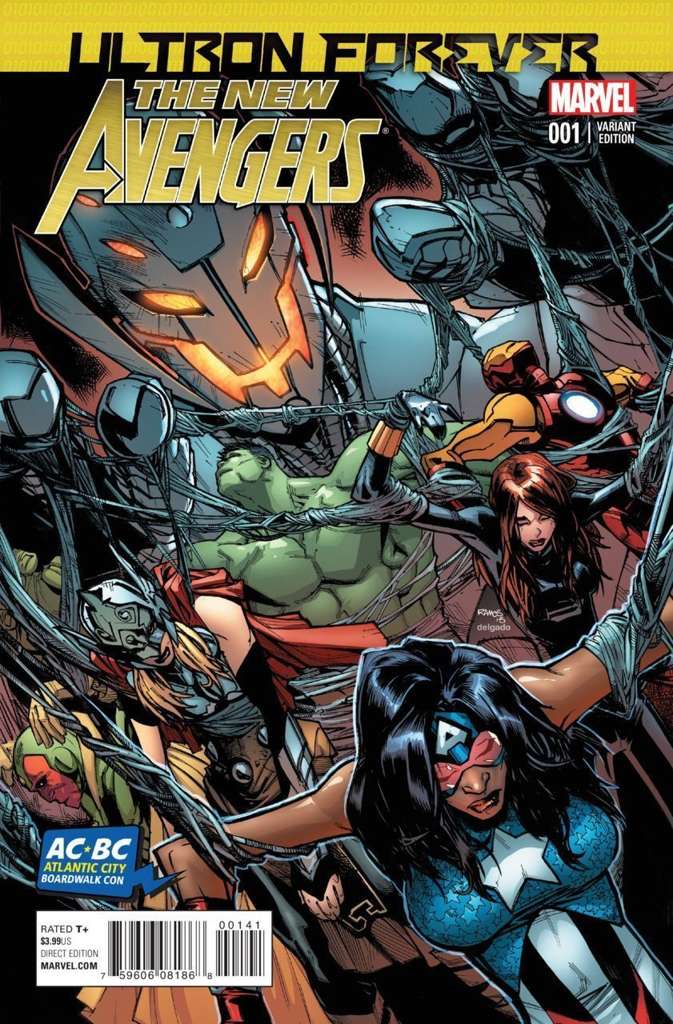 New Avengers: Ultron Forever #1 Variation C