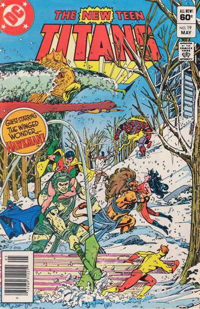The New Teen Titans (1st Series) #19 Newsstand Edition