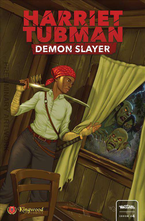Harriet Tubman: Demon Slayer #3 Variation B