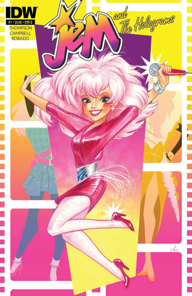 Jem & the Holograms #1 Variation D