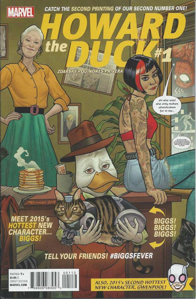 Howard the Duck (5th Series) #1  - 2nd printing