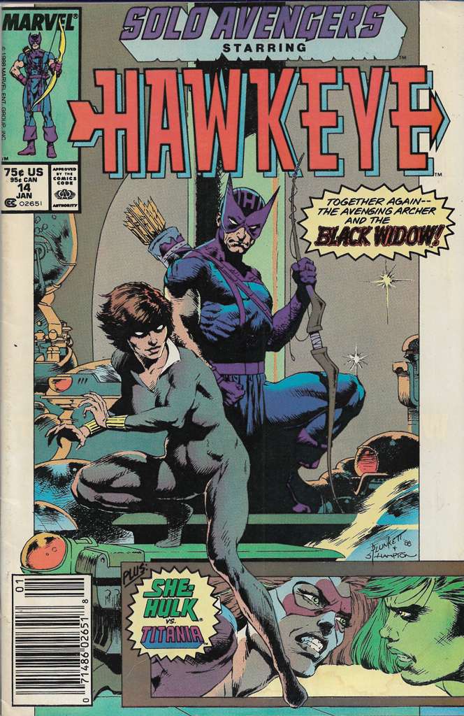 Solo Avengers #14 Newsstand Edition
