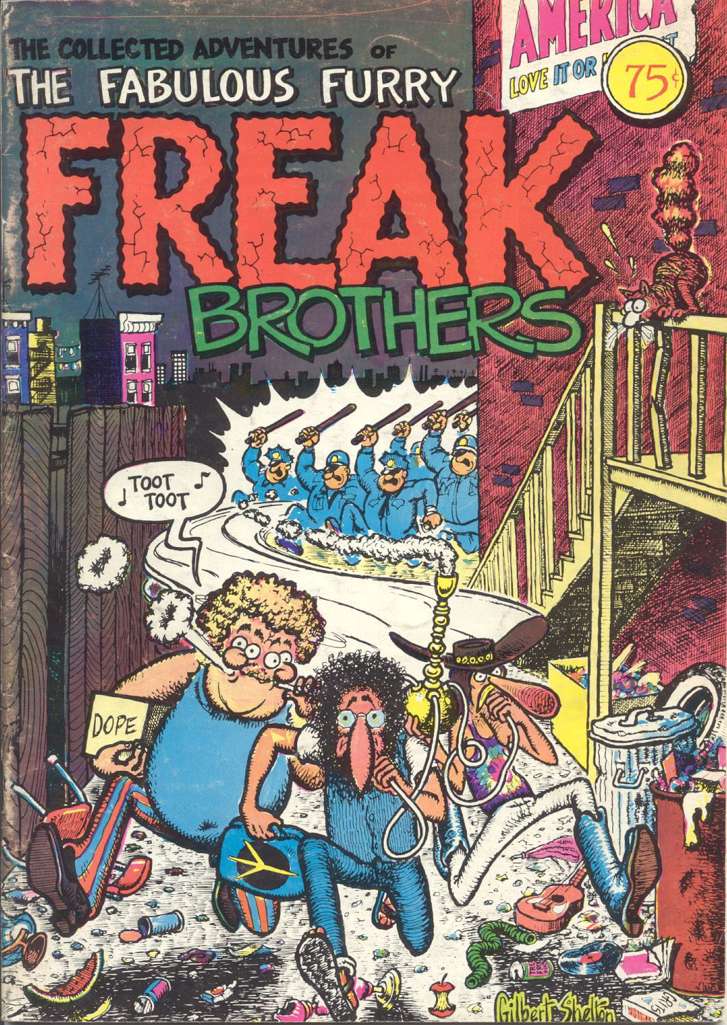 The Fabulous Furry Freak Brothers #1  - 12th printing