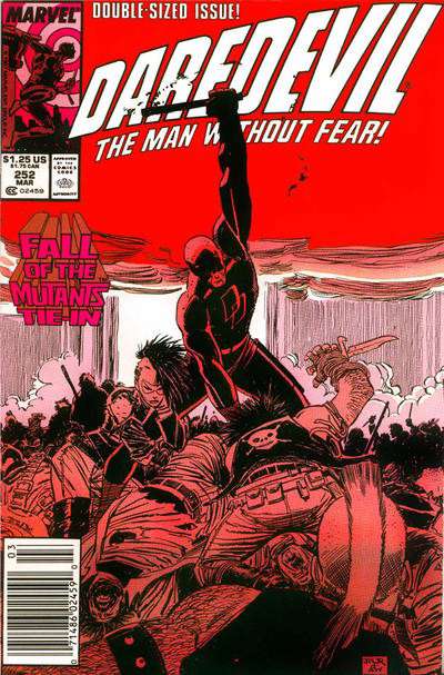 Daredevil #252 Newsstand Edition