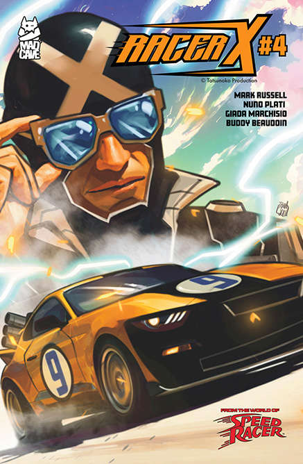 Racer X (Mad Cave) #4 Variation A