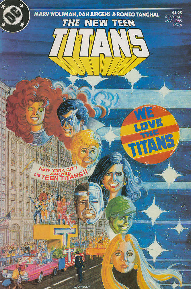 The New Teen Titans (2nd Series) #6