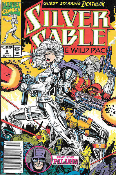 Silver Sable #6 Newsstand Edition
