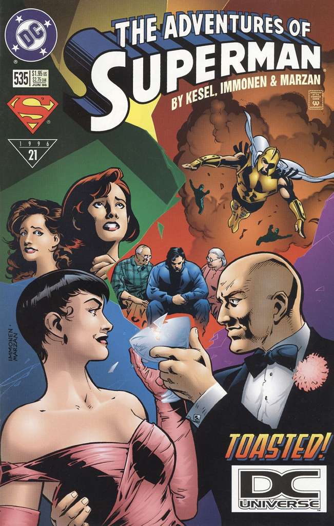 Adventures of Superman #535  - 2nd printing
