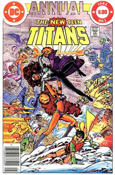 The New Teen Titans (1st Series) Annual #1 Newsstand Edition