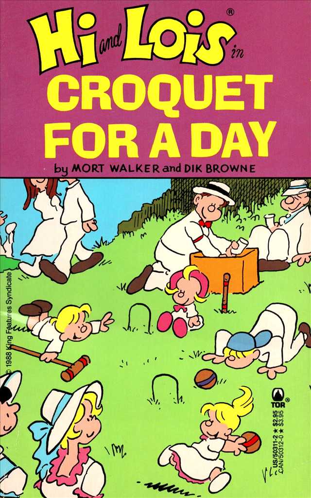 Hi and Lois in Croquet for a Day