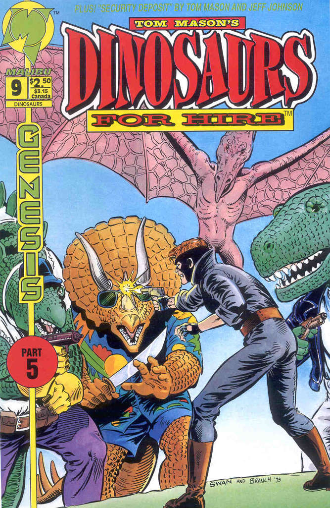 Dinosaurs for Hire (Malibu) #9