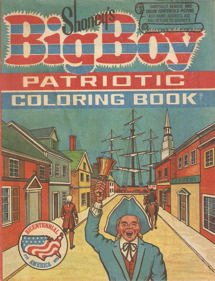 Big Boy Patriotic Coloring Book (Shoney’s…)