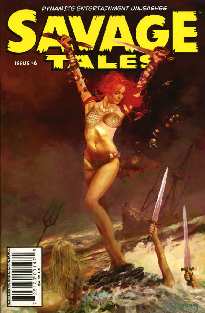 Savage Tales (Dynamite) #6 Variation A
