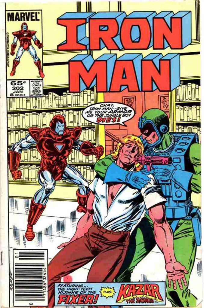 Iron Man (1st Series) #202 Newsstand Edition