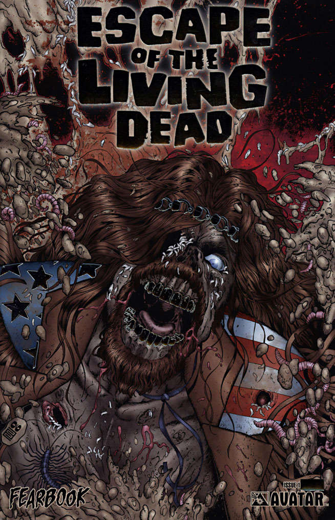 Escape of the Living Dead Fearbook #1 Variation E