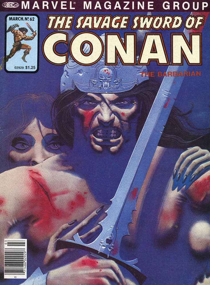 Savage Sword of Conan #62