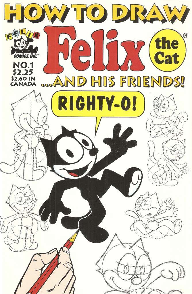 How To Draw Felix The Cat And His Friends
