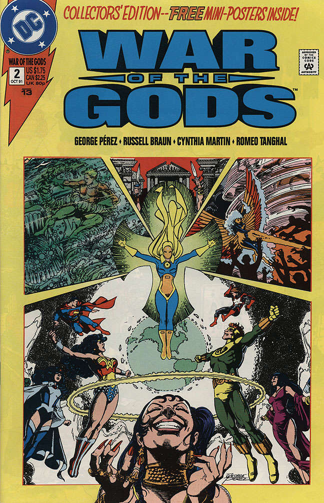 War of the Gods #2 Direct Market Edition