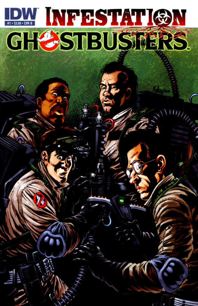 Ghostbusters: Infestation #1 Variation B